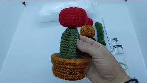 Cuddly Cactus Crochet Moon Cactus Demo Part 1