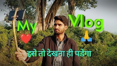 my first vlog || #myfirstvlog #souravjoshivlogs #virel