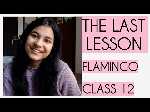 The last lesson class 12 | Flamingo |