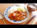 カレーとお味噌汁