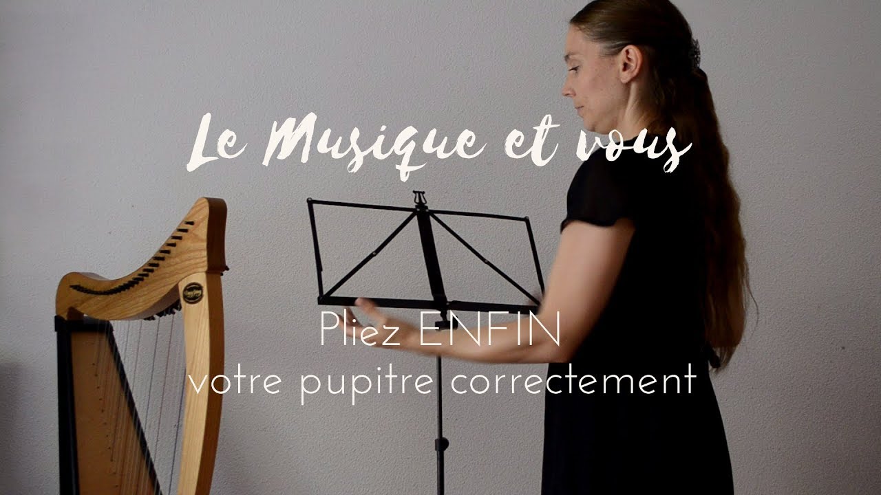 Musiciens Pliez Enfin Votre Pupitre Correctement Youtube