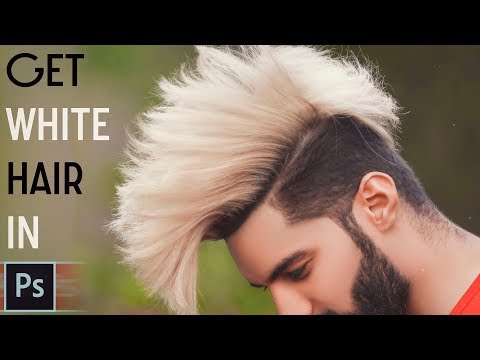 Get White Hair in Photoshop Like Sameer Mark