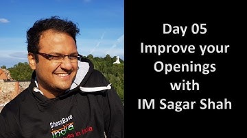 Day 06: Improve your openings with IM Sagar Shah | Nimzo Indian g3 systems and revision