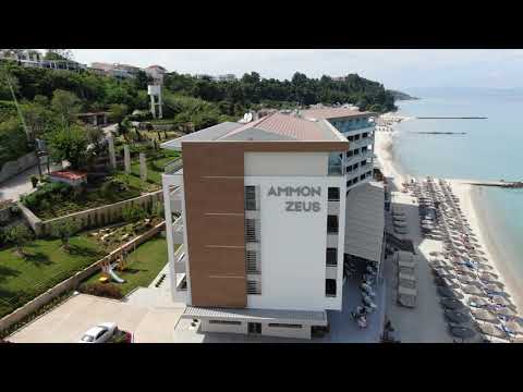 Ammon Zeus Hotel, Kalithea (2019 Aerial View)