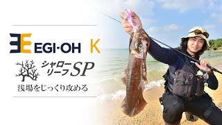 シャローエリアに特化したSPECIALモデル 新しくなった”エギ王KシャローリーフSP”