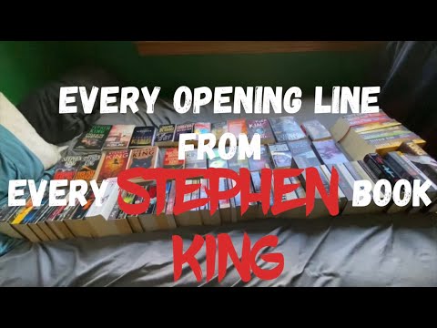 Vidéo: Stephen King s'est retrouvé sans
