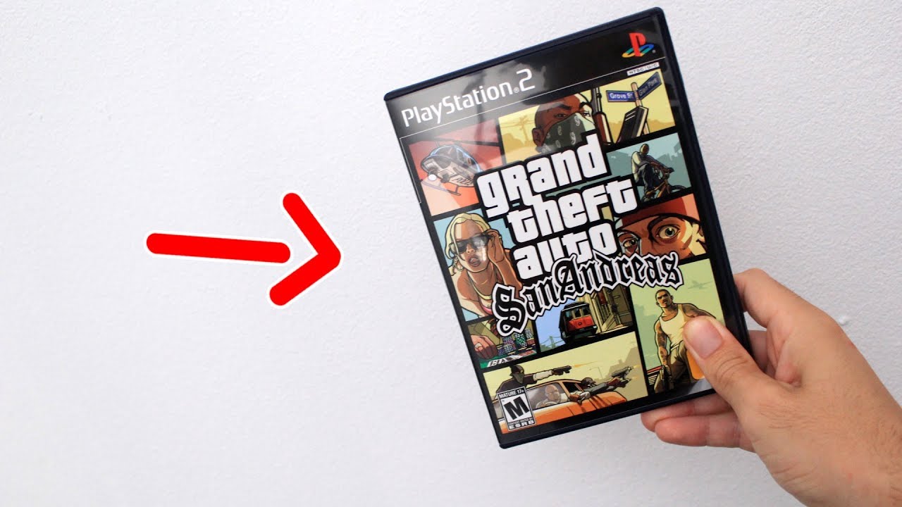 Jogo DVD Grand Theft Auto ( San Andreas ) de PlayStation 2! Paralelo!