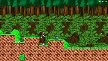 SuperTux 0.4.0rubberducks levels-Part.20-Wenn der Schnee fällt