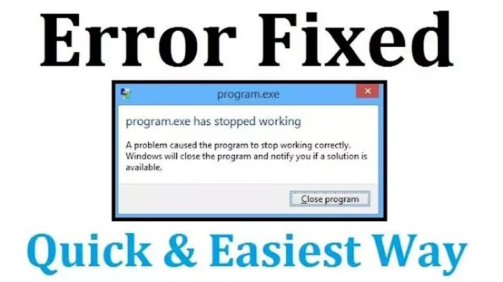 Fix .exe has stopped working Windows 7/8/10 | windows explorer has stopped working | Simple Way