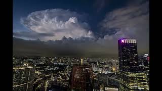 Lightning storm in Singapore screenshot 5