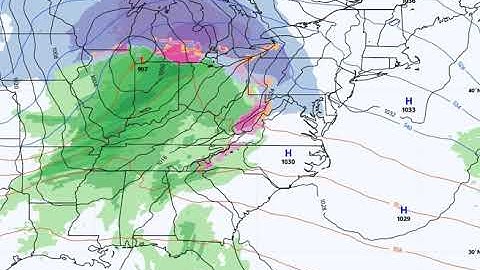 Daily forecast video Monday January 13th, 2020