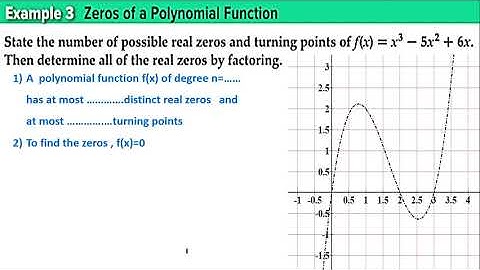 Video  5  11 A 1 2 polynomial functions