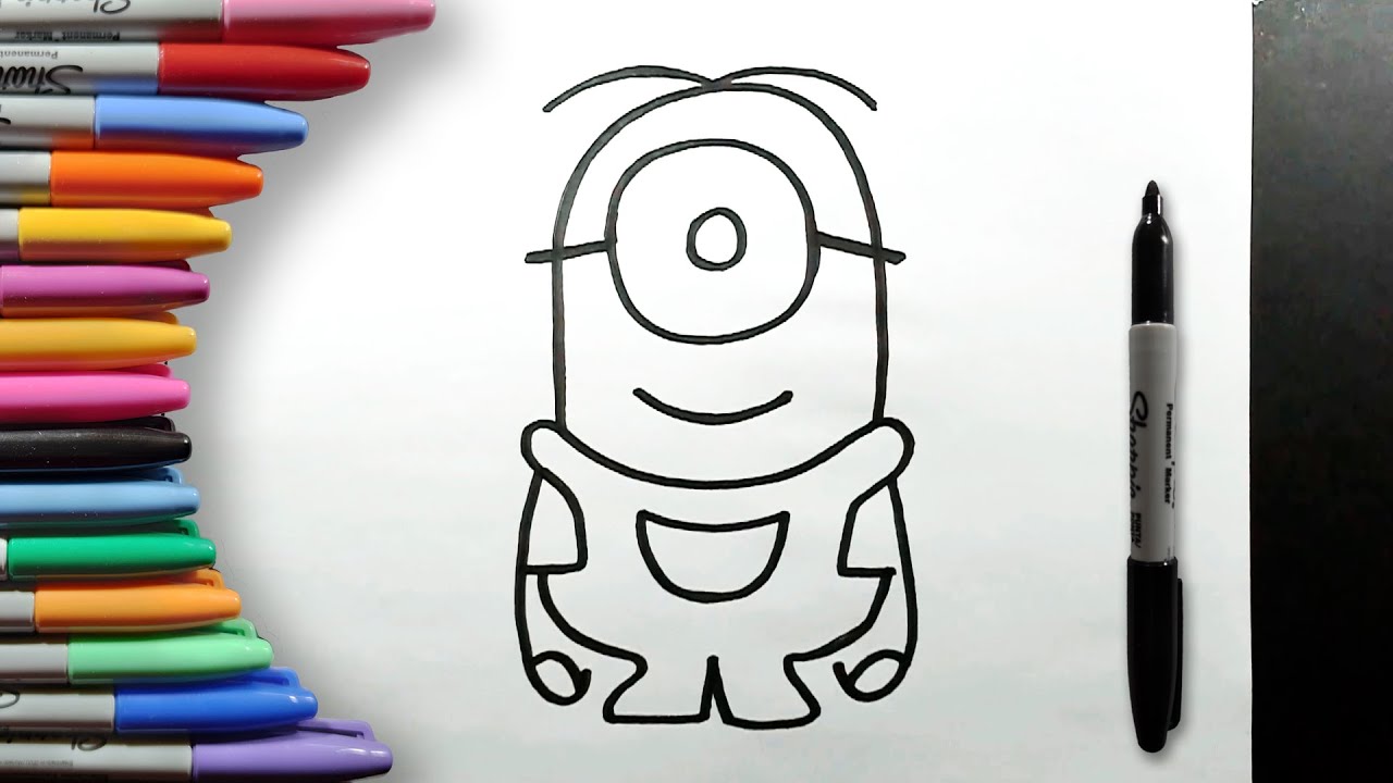 como-dibujar-un-minion-paso-a-paso-facil-tutorial-como-dibujar-un