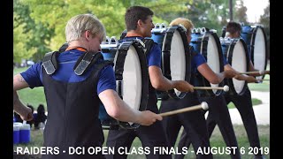 Raiders 2019 dci open class finals lot ...