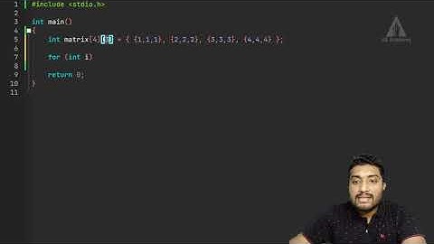 2D Array | Programming in C | EST102 | KTU | Malayalam