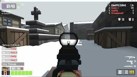 33-1 MY FIRST NUKE! w/ AK-47 (Krunker.io)