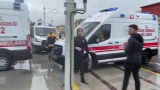 Bursada Yildirim Otobüs Termi̇nali̇ne Düştü