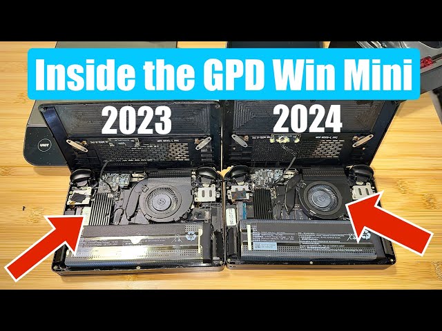 GPD Win Mini Internals | 2023 vs 2024 - YouTube