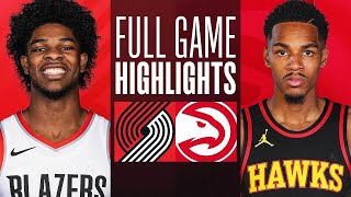 Portland Trail Blazers vs. Atlanta Hawks Full Game Highlights |March 27, 2024| Nba Studio #nba