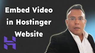 How to Embed Video in Hostinger Website Builder 2025