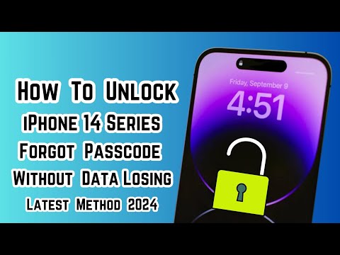 IPhone 14 Series Unlock Forgot Passcode ! How To Unlock IPhone 14|Plus|Pro|Max Without Data Losing