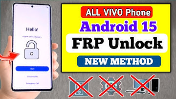 All Vivo Android 15 - Google/ FRP Bypass | New Method Without Pc |