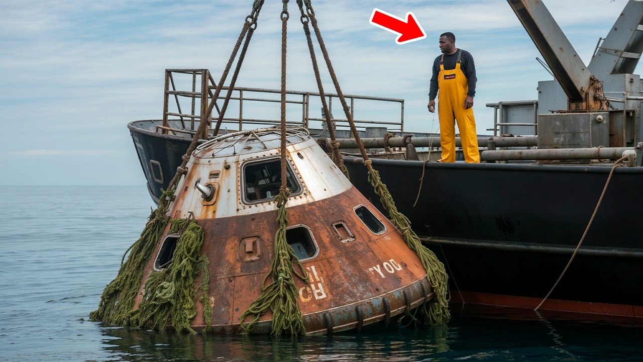 Fishermen Pulled Up an Old Space Capsule From Ocean, What They Found Inside Left Everyone Stunned…