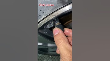 Cảnh báo van cảm biến bên ngoài có thể là tác nhân gây hỏng lốp xe của bạn #amika #otoamika
