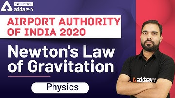 Airport authority of India 2020 | Physics | Newton