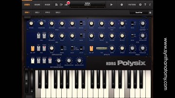 7 Minutes with an Ipad Synth - KORG iPolysix