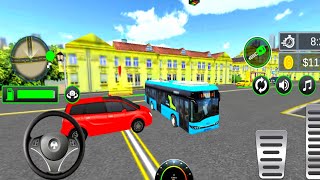 🚌 Bus Driving. City Passenger Rider Coach Bus Simulator. (#Level 2) Game Video BD screenshot 3
