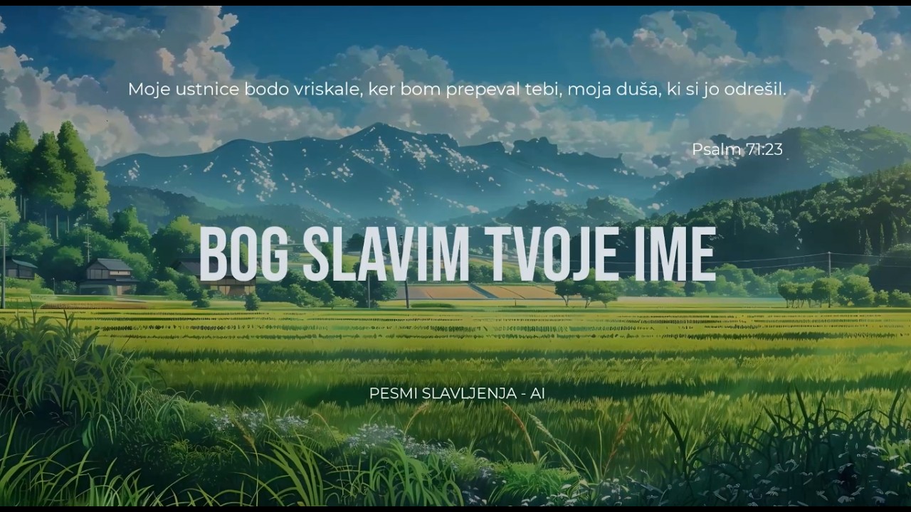 Bog Slavim Tvoje Ime - Pesmi Slavljenja