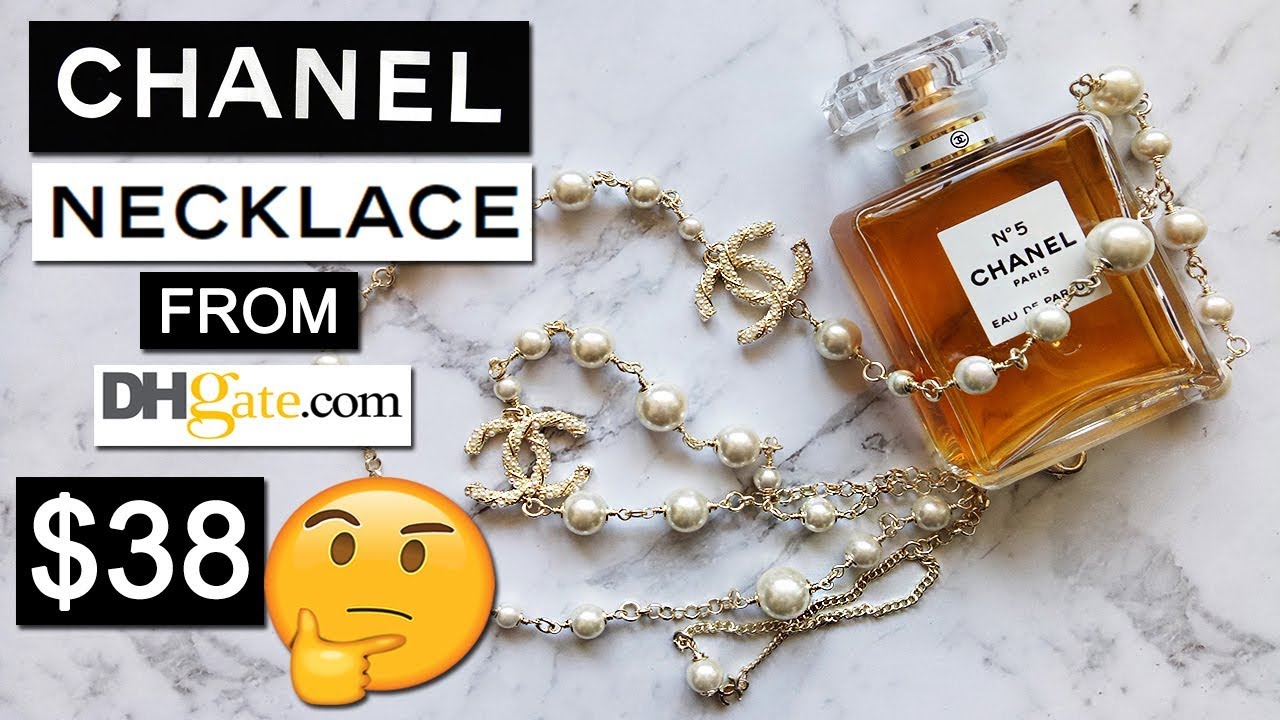 DHgate CHANEL Necklace Pearl Necklace 