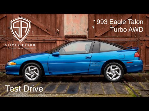 Drive 1993 Eagle Talon Tsi AWD Turbo ~ Silver Arrow Cars Ltd