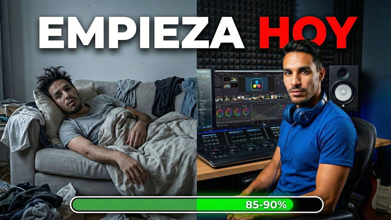 DEJA DE PROCRASTINAR Y PONTE A EDITAR VÍDEOS! LAS CLAVES PARA NO PERDER LA MOTIVACIÓN NUNCA