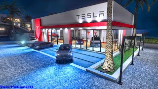 Tesla Dealer New model P in GTA 5|| Let's Go to Work IRL|| GTA 5 Mod| 4K
