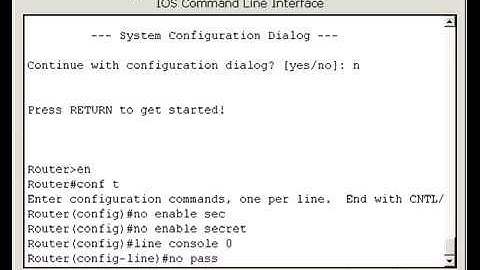 how to break password in cisco router in packet tracer