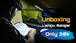 Cara Membuat  lampu Belajar mengunakan barang bekas