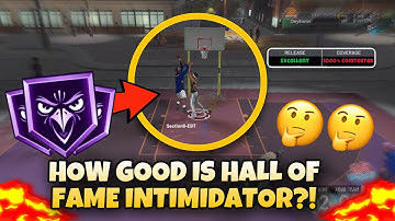 HOW GOOD IS HALL OF FAME INTIMIDATOR⁉️🤔 | Badge Breakdown