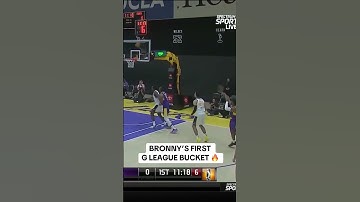 Bronny’s getting BUCKETS in the G League! #shorts