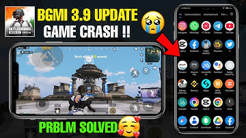 Bgmi 3.9 Update Game Crash Problem Solved | 3.9 Update Game Problem In Bgmi 