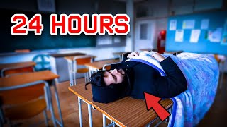 I Spent 24 Hours Straight in a REAL Japanese School