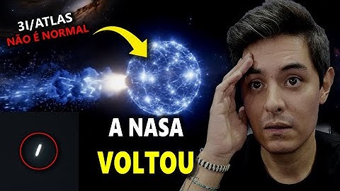 A NASA VOLTOU - NOVAS IMAGENS DO 3I/ATLAS - ISSO NÃO ESTÁ NORMAL!