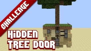 Minecraft Challenge: Hidden Tree-Door