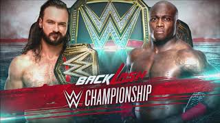 WWE Backlash 2020: Drew McIntyre vs. Bobby Lashley - Official Match Card