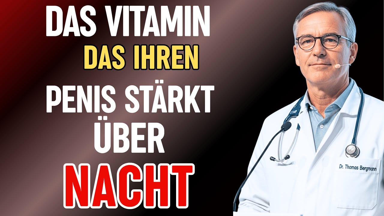 Das NACHT-VITAMIN für Energie, Potenz und erholsamen Schlaf ab 60 Jahren | Dr. Thomas Bergmann