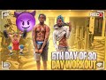 FIFTH DAY OF 30 DAY WORKOUT !!🏋️‍♀️