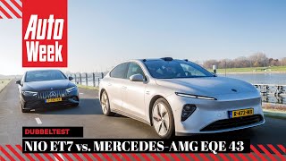 Nio ET7 vs. Mercedes-AMG EQE 43 - AutoWeek Dubbeltest