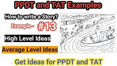 PPDT / TAT Examples #13 | Get Ideas, how to make a story | #ppdt #tat #ssbinterview #ssbpreparation