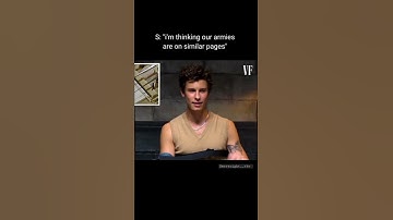 Shawn Mendes talked about BTS & BTS army 😲 #bts